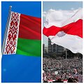 Dvi Baltarusijos vėliavos &ndash; oficiali ir istorinė