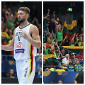 Domantas Sabonis ir Lietuvos rinktinės aistruoliai