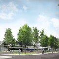 Panevėžio autobusų stoties vizualizacija