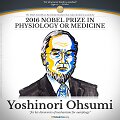 Yoshinori Ohsumi, apdovanotas 2016 m. Medicinos Nobelio premija