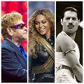Eltonas Johnas, Beyonce, Freddy Mercuris