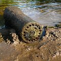 &Scaron;e&scaron;upėje rastas 30 cm Nebelwerfer 42