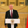 Vladimiras Putinas i&scaron;lydi Rusijos olimpiečius į Rio