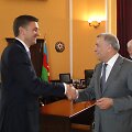 Energetikos ministras Jaroslavas Neverovičius susitikime su Natigu Aliyevu