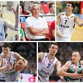 Domantas Sabonis, Jonas Kazlauskas, Darju&scaron;as Lavrinovičius, Žygimantas Janavičius, Adas Ju&scaron;kevičius ir Lukas Lekavičius