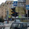 Sugedęs &scaron;viesoforas Vilniaus T.Narbuto gatvėje