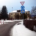 Rekonstruota žiedinė sankryža Želvos miestelyje