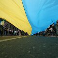 Ukrainos vėliava &Scaron;iaulių dienose