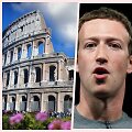 Elonas Muskas (de&scaron;inėje) ir Markas Zuckerbergas nori kautis, o kovos vieta gali tapti Koliziejus.