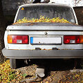 Nevažiuojantis automobilis