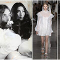 Johnas Lenonas ir Yoko Ono bei &bdquo;Giambattista Valli&ldquo; kolekcijos modeliai