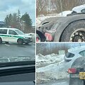 Panevėžyje susidūrė &bdquo;Scania&ldquo; ir lengvasis automobilis.