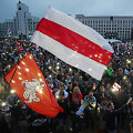 Protestuotojai Minske