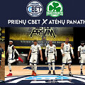 Prienų &bdquo;CBet&ldquo; &ndash; Atėnų &bdquo;Panathinaikos&ldquo;