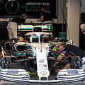 &bdquo;Mercedes&ldquo; komandos bolidų specialus dažymas F1 Vokietijos GP