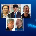 Povandeninio laivo &bdquo;Titan&ldquo; įgula laikoma žuvusia: Shahzada Dawoodas ir jo sūnus Sulemanas, Paulas-Henri Nargeolet,  Stocktonas Rushas ir Hamishas Hardingas