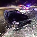 Kauno &Scaron;iaurės prospekte &bdquo;VW Passat&ldquo; rėžėsi į stulpą
