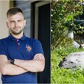 Merginą gynęs Almantas Budrikas ir vieta, kurioje ji slėpėsi