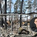 Valerijus Kharchishinas ir jo sugriauti namai