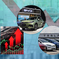 &bdquo;Tesla&ldquo; pardavimai smunka, BYD auga