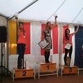 Europos moterų  kar&scaron;to oro balionų čempionato prizininkės - Agnė  Simonavičiūtė (i&scaron; kairės), Beata Choma ir Elisabeth Kindermann