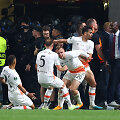 Londono &bdquo;West Ham United&ldquo; futbolininkų džiaugsmas