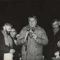 Antanas Terleckas kalba Lietuvos laisvės lygos ir Lietuvos demokratų partijos sukūrimo darbo grupės mitinge, skirtame paminėti 1939 m. rugpjūčio 23 d. pasira&scaron;yto Molotovo-Ribbentropo pakto slaptojo protokolo pasekmes. Vilnius, Kalnų parkas. 1989 m. sausio 10 d. 