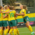 Lietuvos moterų futbolo rinktinė pergalingai pradėjo Baltijos taurės turnyrą Vilniuje