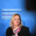 Vokietijos vidaus reikalų ministrė Nancy Faeser