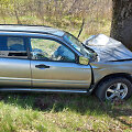 &bdquo;Subaru Forester&ldquo; avarija Utenos pakra&scaron;tyje