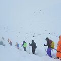 Turistai ant Everesto kalno