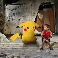 Bandymas atkreipti dėmesį į Sirijos na&scaron;laičius: fotosesija su pokemonais