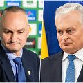 Mindaugas Balčiūnas ir Gitanas Nausėda