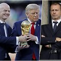 Edgaras Stankevičius, Gianni Infantino, Donaldas Trumpas, Alexanderis Čeferinas