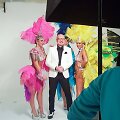 Arūnas Valinskas su merginomis