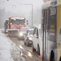 Narbuto gatvėje vėl strigo troleibusų eismas 