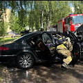 Automobilio gaisras Alytuje