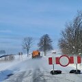 Pakarpatės vaivadijoje, Jaslo rajone, dėl nei&scaron;važiuojamų sąlygų uždaryta vaivadijos kelio atkarpa