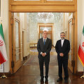 Enrique Mora ir Ali Bagheri