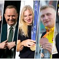 Danas Rap&scaron;ys, Kazys Maksvytis, Rūta Meilutytė, Mykolas Alekna ir Dominika Banevič