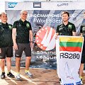 Lietuvos atstovų komandos &bdquo;RS280&ldquo; įgula (i&scaron; kairės): Deividas Galaburda, Raimundas Daubaras, Saulius Pajarskas, Vėjas Pajarskas