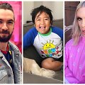 "YouTube" žvaigždės Jacksepticeye, Ryanas ir Jeffree Staras