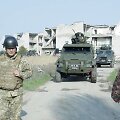 Avdijivkos miestas, vos trys &scaron;imtai metrų nuo fronto linijos, skiriančios Ukrainos pajėgas nuo Rusijos remiamų separatistų