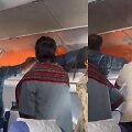Gaisras Indijos avialinijų &bdquo;IndiGo&ldquo; lėktuve