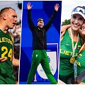 Aurelijus Pukelis, Kotryna Teterevkova, Ieva Adomavičiūtė ir Kamilė Kralikaitė