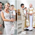 Gerdos ir Andriaus Žemaičių sūnaus Nikolo krik&scaron;tynų akimirkos