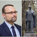 Kultūros ministras Mindaugas Kvietkauskas kviečia neskubėti spręsti dėl P.Cvirkos paminklo