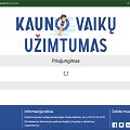 Registracijos puslapis