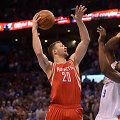 Donatas Motiejūnas ir Serge'as Ibaka