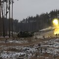 Ukrainos ginkluotųjų pajėgų tankas prie Kreminos